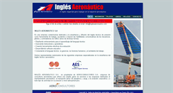 Desktop Screenshot of inglesaeronautico.com